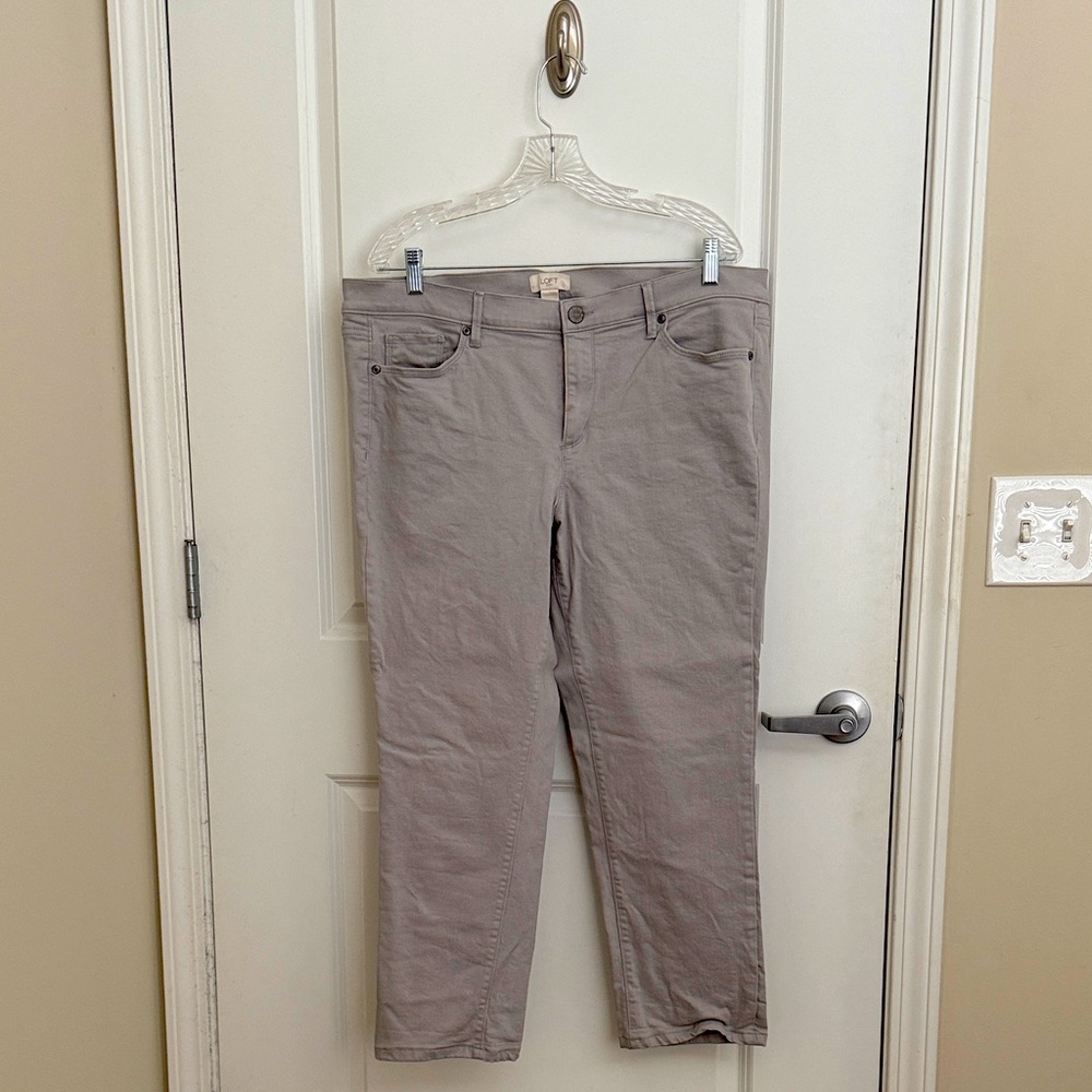 Loft Outlet Modern Denim Crop- Worn Once!